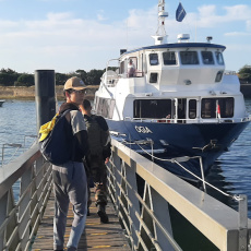 Départ pour l'Île d'Yeu